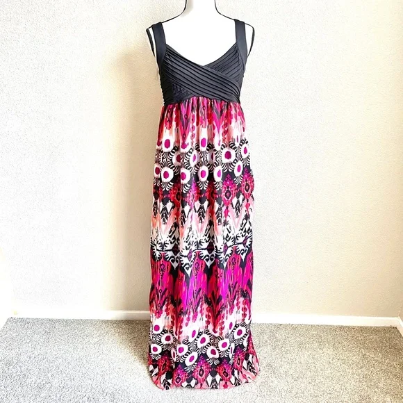 chinese dress ladies Allison Everly Maxi Dress in Floral Haze – 8.28 Boutique main image 1